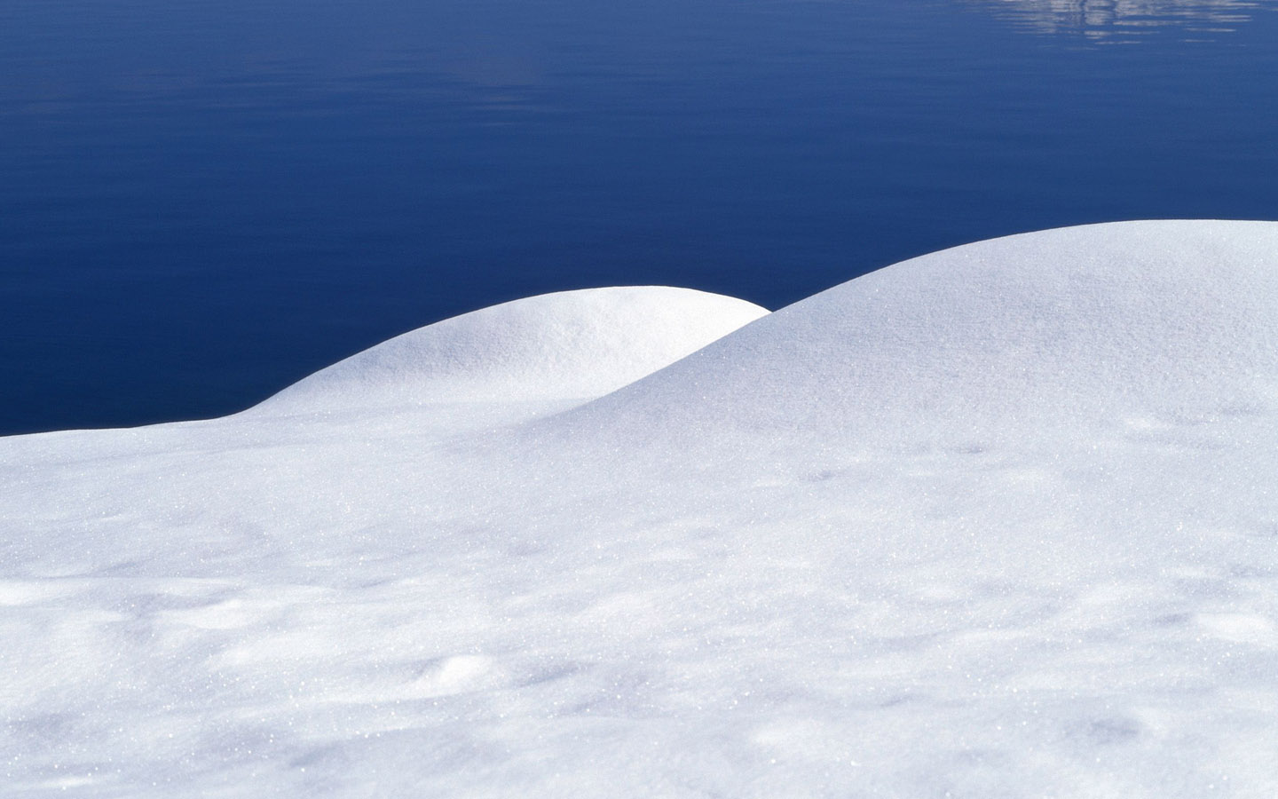 冬日雪景宽屏壁纸