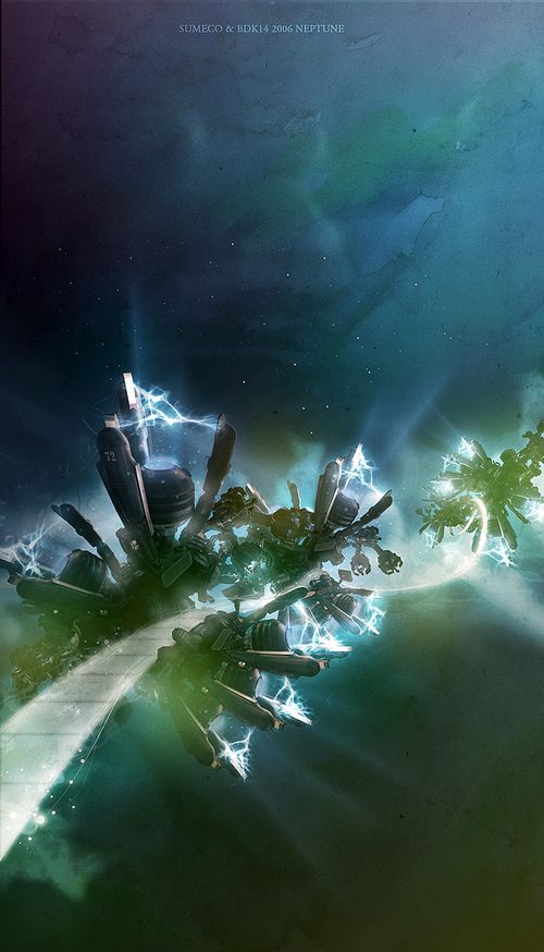 数字艺术家Sumeco作品赏