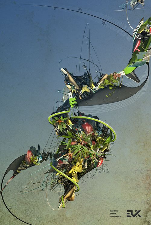 数字艺术家Sumeco作品赏