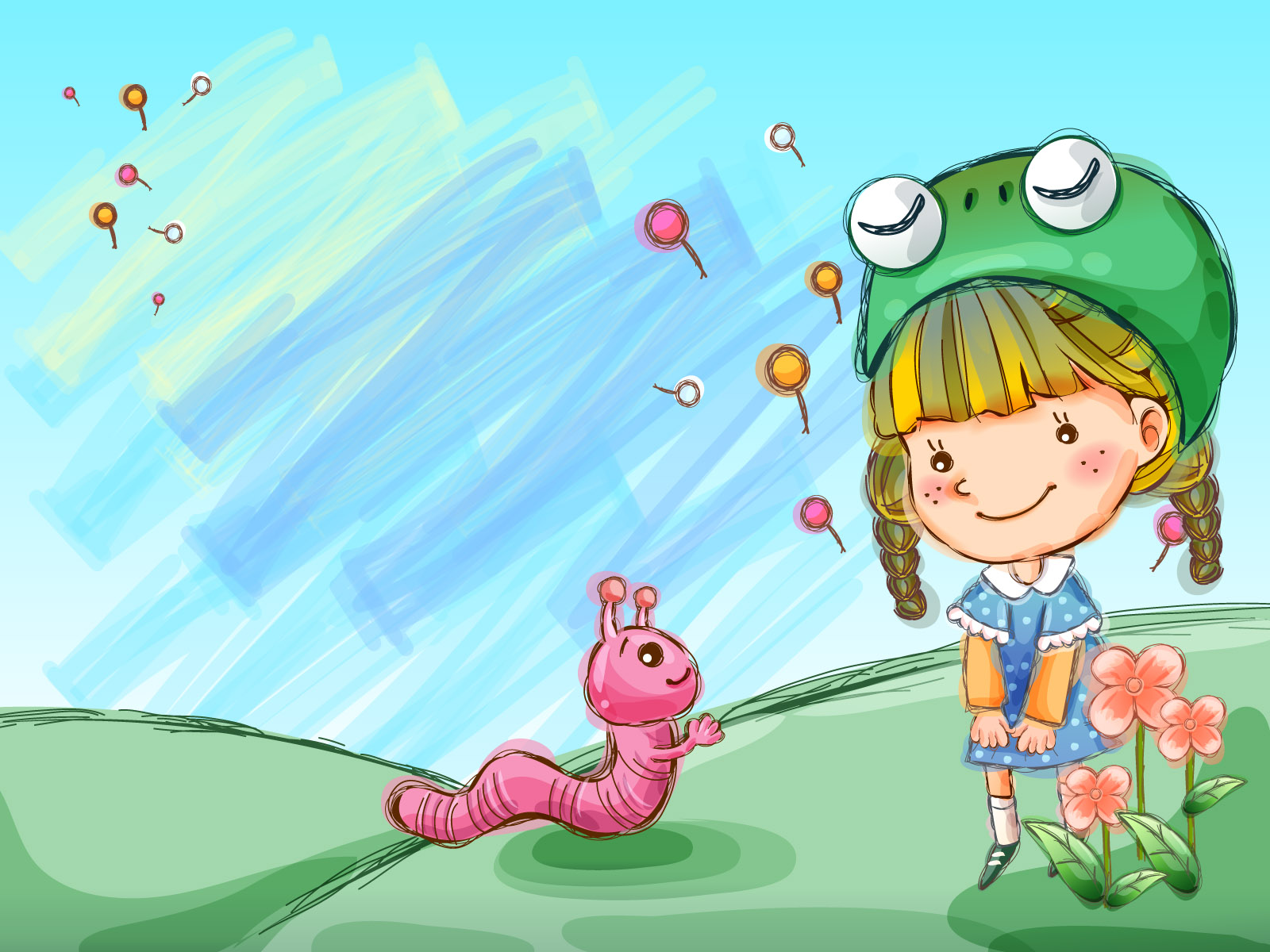 童年回忆——-六一快乐|插画|商业插画|李啦啦li - 原创作品 - 站酷 (ZCOOL)