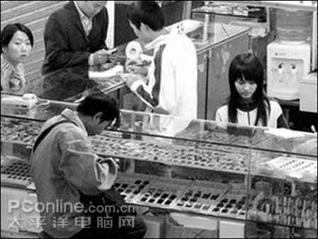 消费者选购