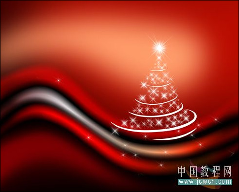 Photoshop教程:打造浪漫聖誕樹背景 Photoshop教程:打造浪漫聖誕樹背景