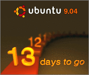 Ubuntu 9.04 正式版发布Web倒计时代码
