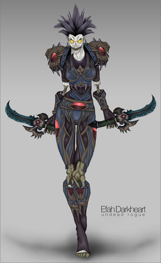 暴雪官网《魔兽世界》fans新原画