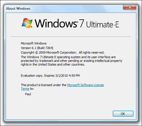 Windows 7 E汾