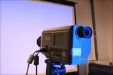 PConline评测室专业色彩分析仪测试投影机