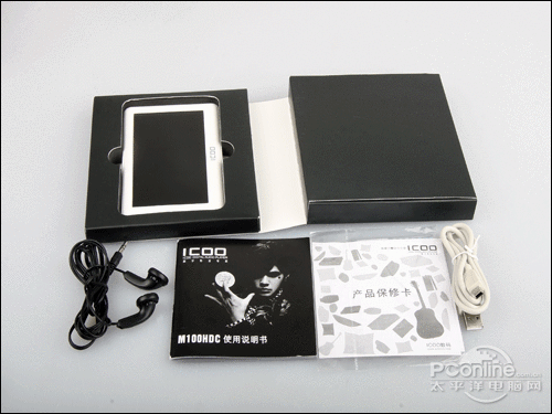 ICOO第三代高清解码MP4新品M100HDC评测