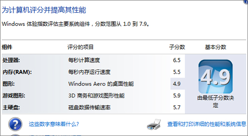 Windows 7自检测试