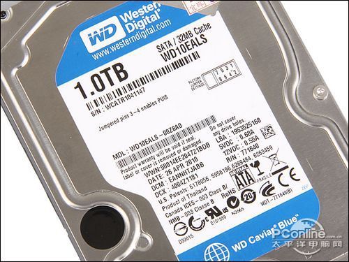  1TB SATAII 32M(WD10E