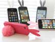 iPhone 4粉红兔女郎外壳