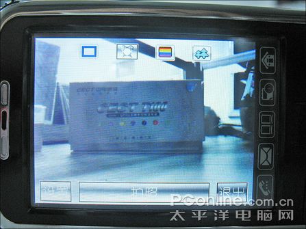 CECT T100 评测 拍照界面