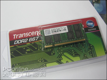 创见2G DDR2 667/笔记本