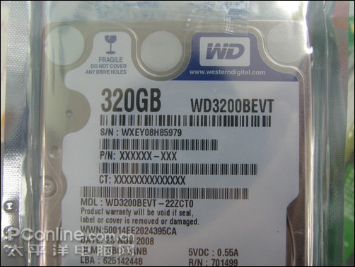  SATA 250G/5400/8M(WD2500BEVT)ͼ