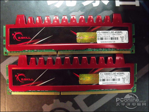 芝奇DDR3 1600 4G套装芝奇 DDR3 1333 4G套装