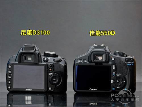 佳能550D套机(18-135mm)佳能550D对比尼康D3100