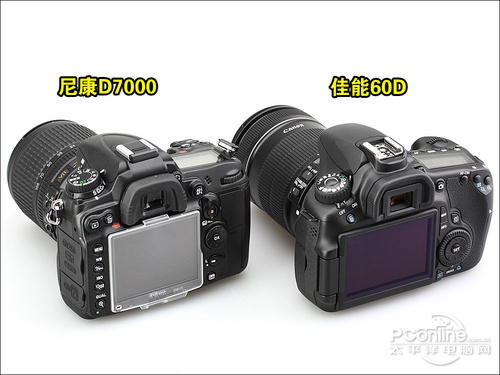 佳能60Da尼康D7000/佳能60D对比评测