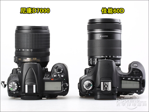 佳能60D套机(18-135mm)尼康D7000/佳能60D对比评测