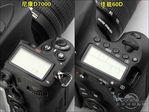 佳能60D套机(17-85mm)尼康D7000/佳能60D对比评测