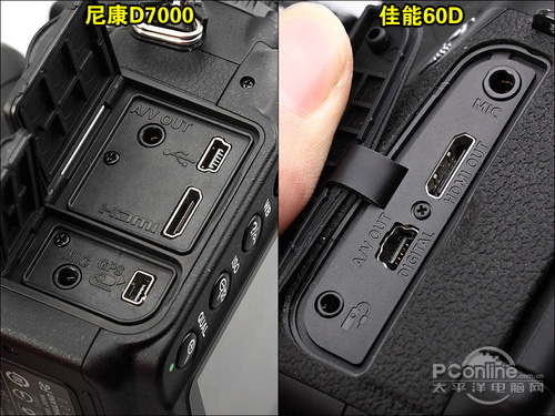 佳能60D套机(18-200mm)尼康D7000/佳能60D对比评测